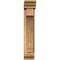 Ekena Millwork Imperial Traditional Smooth Bracket w/ Offset Brace, Western Red Cedar, 5 1/2"W x 18"D x 30"H BKT0604X18X30IMP01SWR - alternate 3
